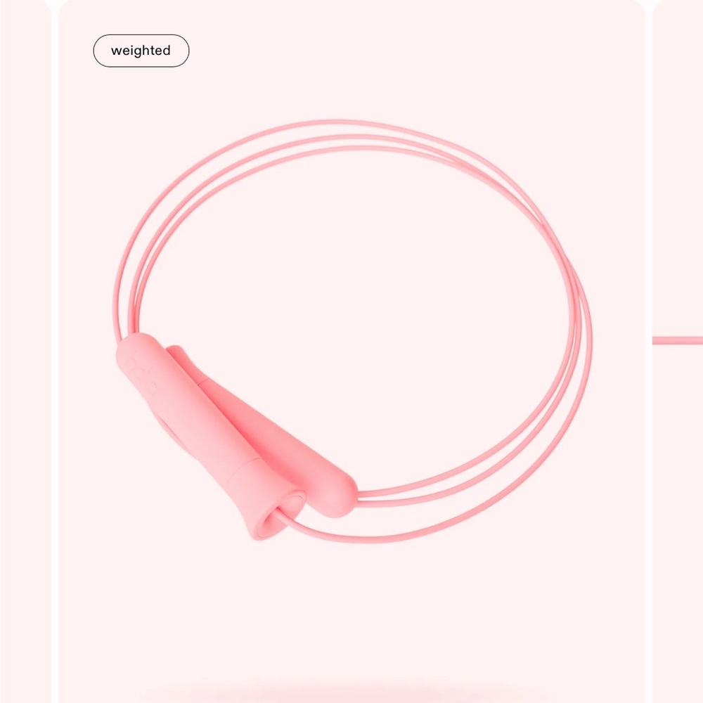 Bala Fitness Jump Rope blush